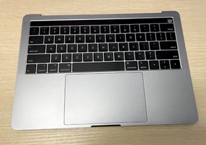OEM MacBook Pro 13" A1989 2018 2019 Topcase Keyboard Battery Space Gray - B - Picture 1 of 6