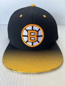Boston Bruins Mitchell & Ness Snapback Cap Hat Black Outdoor NHL Hockey - Picture 1 of 16