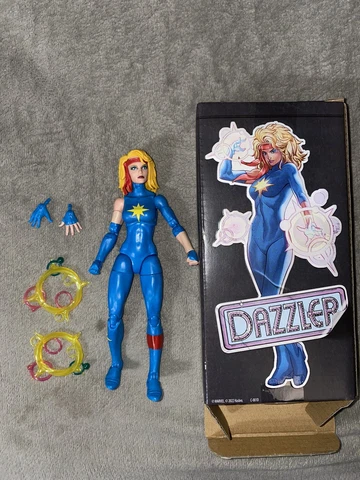 Marvel Legends Dazzler Mojoworld Complete Action Figure SDCC X-Men Hasbro Pulse Cover