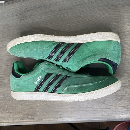 Scarpe da ginnastica Adidas Samba OG 2009 Fairway Green da uomo 13 G05566 rare