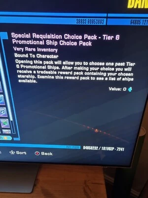 Star Trek Online Xbox T6 Promotional Ship Choice Pack  - Image 1 of 3