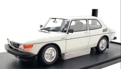 Cult 1:18 Scale Saab 99 Turbo 1978 Resin 2-Door Coupe Model (White) - Image 1 of 4