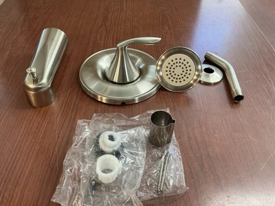 READ MOEN T2133EPBN Posi-Temp Tub&Shower Trim Only Brushed Nickel B256 - Image 1 of 4
