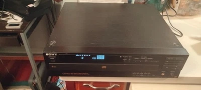 Working Sony ES Level C601ES CDP-C601ES 5 Disc CD Player - Image 1 of 4
