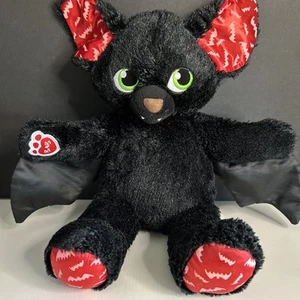 2017 BAB Boo-rific Black Vampire Bat Stuffed Animal 18" Halloween Collection - Picture 1 of 7