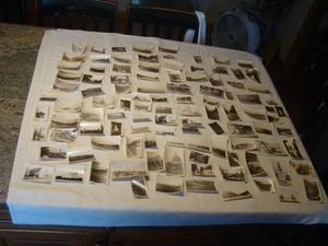 Vintage 100+ ORIGINAL GEFUNDENE ALTE S/W FOTOGRAFIEN Bild Lot 30er Jahre ? Landschaftsstätten - Bild 1 von 18