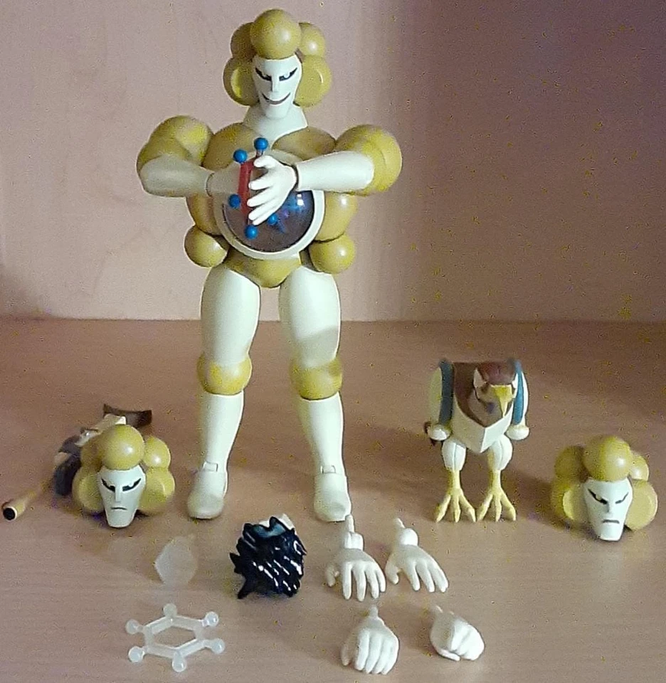 MO-LEC-U-LAR w/ Volt-Ure SilverHawks figure Super 7 Ultimates Loose Complete - Image 1 of 1