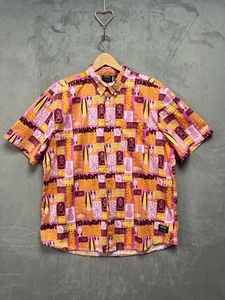 WESC Men's / Unisex Shirt Oden Tiki Hawaii XL Regular Fit Multicolour - Picture 1 of 10