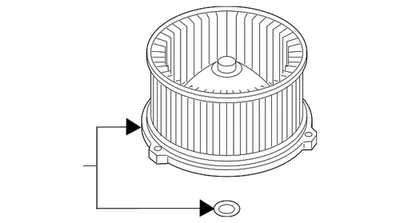 Motor soplador HVAC genuino GME6-61-B10 Foto 1 de 2