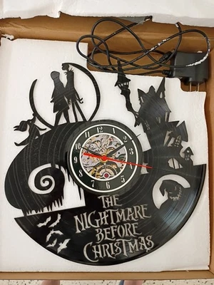 Reloj de pared Pesadilla antes de Navidad, funcionando  Foto 1 de 4