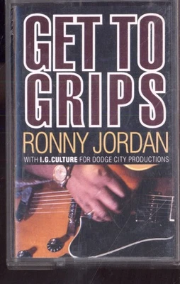 Ronny Jordan Get To Grips cassette Europe Island 1992 cassette single CIS521 - Image 1 of 2
