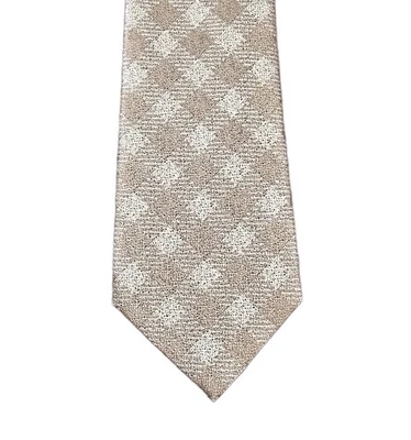 Corbata de seda Tom Ford diamante texturizado/patrón geométrico — Hecha en Italia Foto 1 de 4