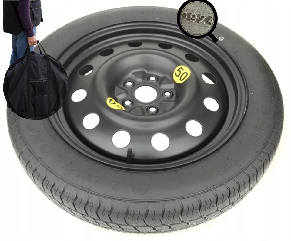Ersatzrad NOTRAD 17" fur VW PASSAT mit Tasche 125/80R17 - Bild 1 von 1