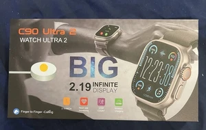 Watch C90 Ultra 2 - Big Watch 2.19 Infinite Display NIB - Photo 1 sur 4