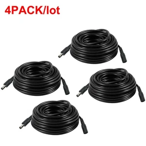 16ft DC Power Extension Cable 5.5mm x 2.1mm Male Female Cord 18AWG 12V 24V 10A - Picture 1 of 21