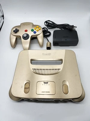 Nintendo 64 Konsole Limited Edition Toys R' Us Gold N64 getestet funktioniert - Bild 1 von 4