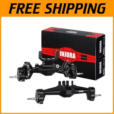 High-Performance 5mm Extended Portal Axles with Servo Mount for 1/18 RC Crawlers - Image 1 of 4