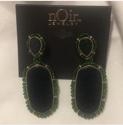 Новый nOir ювелирных изделий зеленый специальный случай пирсинг серьги - Изображение 1 из 4