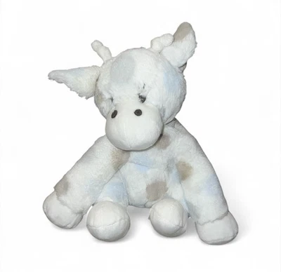 Brinquedo macio de pelúcia Little Giraffe Little G bicho de pelúcia cinza azul bebê - Imagem 1 de 4