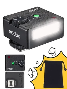 Flash iM30 Mini Flash - Camera Flash GN 15, 7 Power Levels, IM 30 Mini Manual... - Picture 1 of 9