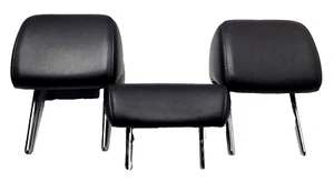 09-16 Audi A4 Quattro Left/Right Center Rear Headrest Head Rest Set Of 3 OEM - Bild 1 von 11