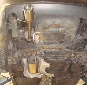 Silenciador de escape deportivo Fox para Ford Focus C-Max 1.6l 74/85kW 1.8l - Imagen 1 de 2