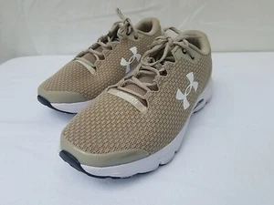 Mens Underarmour Charged Gemini Beige Shoes, Size 13 - Picture 1 of 15