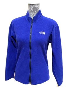 The North Face Fleece Jacket Girls Youth Coat Long Sleeve Full Zip Royal Blue L - Picture 1 of 11
