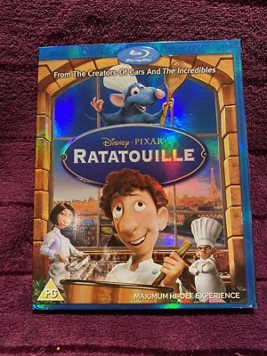 Ratatouille (Blu-ray, 2007) Inc Rare Lenticular Cover! - Image 1 of 2