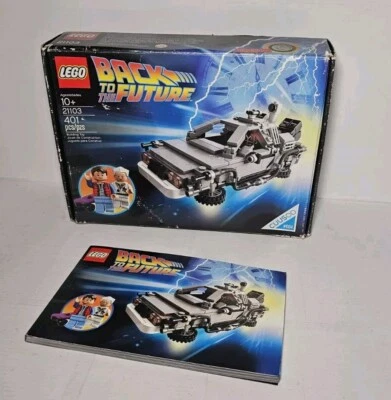 Lego Back to the Future Delorean 21103 (Empty Box and Instructions Booklet Only) - Image 1 of 4