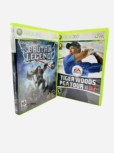 Tiger Woods PGA Tour Golf 2007 & Brutal Legend Xbox 360 Spiele Microsoft Fighting - Bild 1 von 7