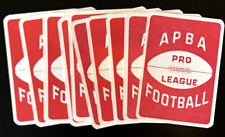 (10) 1985-94 APBA Football HOWIE LONG LOS ANGELES RAIDERS Cards RARE! HOF GREAT!