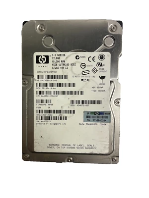 HP Model BF0728A4BA 15000RPM High-Performance Internal Hard Drive Cache 8 MB - Image 1 of 3