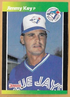 JIMMY KEY TORONTO BLUE JAYS #87 - DONRUSS BEST 1989 - Image 1 of 2