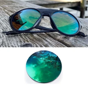 Lentes de repuesto polarizadas newpolar para Oakley Clifden color verde zafiro - Imagen 1 de 2