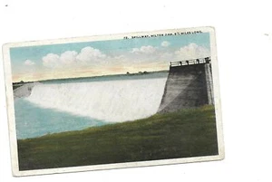 1922 AZ postcard Spillway Hilton Dam,mailed to Sunbury Ohio - Picture 1 of 2