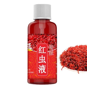 60ml Strong Fish Attractant Concentrated Red Worm n Fish Liquid Bait - Picture 1 of 6