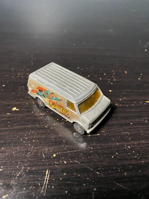 VINTAGE Corgi Juniors U.S. Chevrolet Van: SUPERVAN, Silver, Diecast, 1976 - Image 1 of 4