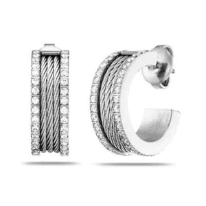 [Authorized Dealer] Charriol Forever™ Magnifique Earrings 03-101-1139-41 - Picture 1 of 1