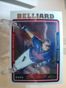 Tarjeta de béisbol 2005 Topps cromada #109 Ronnie Belliard (87683) - Imagen 1 de 2