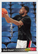 1992-93 Upper Deck Mark Bryant #246 Portland Trail Blazers