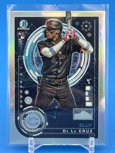2024 Bowman Chrome Elly De La Cruz RC #BAI-1 Bowman AI Cincinnati Reds - Picture 1 of 2