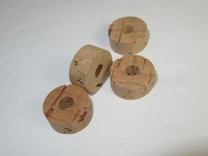 Cork petcock plunger repair Flat cork 5mm x 13mm OD - Imagen 1 de 4