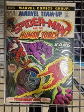 Marvel Team Up#10 (Spider-Man, Human Torch, Kang!) (1973) 