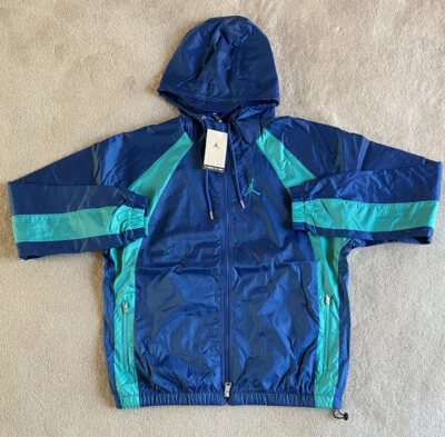 Chaqueta Nike Air Jordan Jumpman Essentials Windrunner Sudadera con Capucha Talla Mediana, Grande Foto 1 de 4