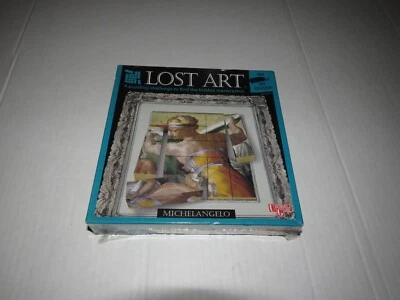 Rompecabezas de arte perdido 3D de colección de 1998 Juegos Universitarios Miguel Ángel La Sibila Libia Foto 1 de 4