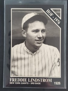 1991 The Sporting News Conlon Collection - #58 Freddie Lindstrom