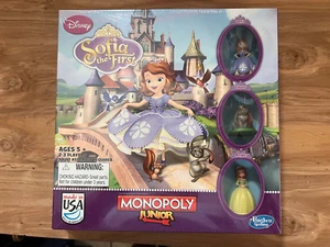 Disney Sofia The First - Monopoly Junior Game - Brand New/Never Opened - Picture 1 of 6