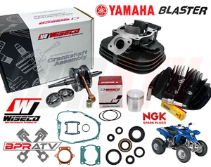 Yamaha Blaster 68mm Big Bore Cylinder Head Piston WISECO Crank Motor Rebuild Kit - Picture 1 of 24
