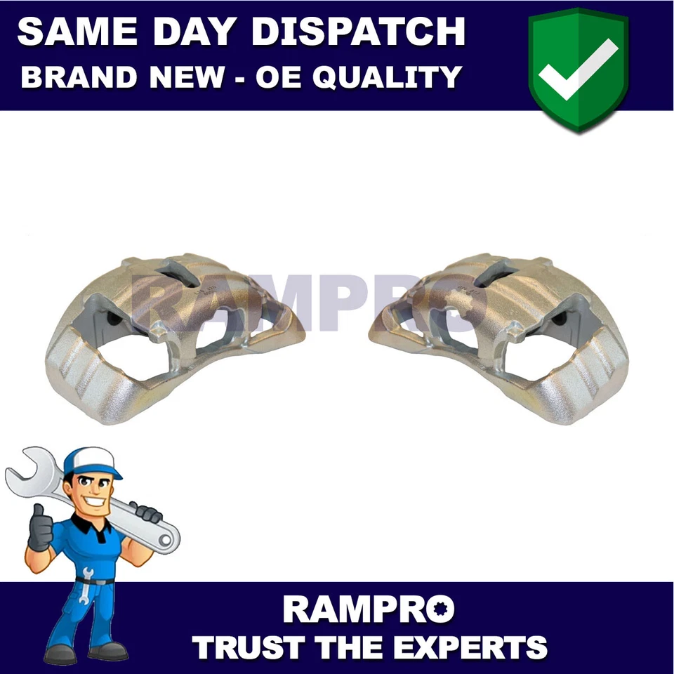 2x Pinzas de freno delanteras Rampro para Ford Ka 1996-2005 Fiesta 1989-2002 Foto 1 de 1